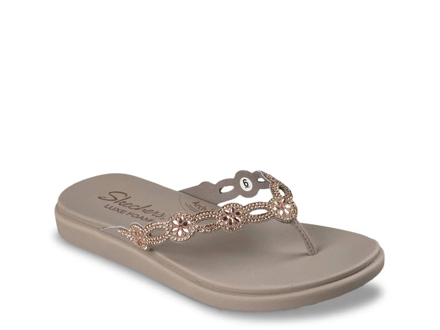 Meditation Luxe Dazzling Forever Flip Flop