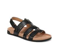 Eureka Sandal Black Leather view