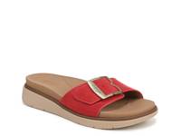 Paradis Sandal Red Suede view