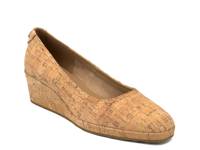 Roma Wedge Pump Cork view