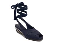 Roberta Espadrille Wedge Sandal Navy view