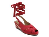 Roberta Espadrille Wedge Sandal Red view
