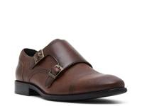 Stylin Monk Strap Slip-On Dark Brown view