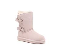 Zaria Bow Boot - Kids' Light Pink view
