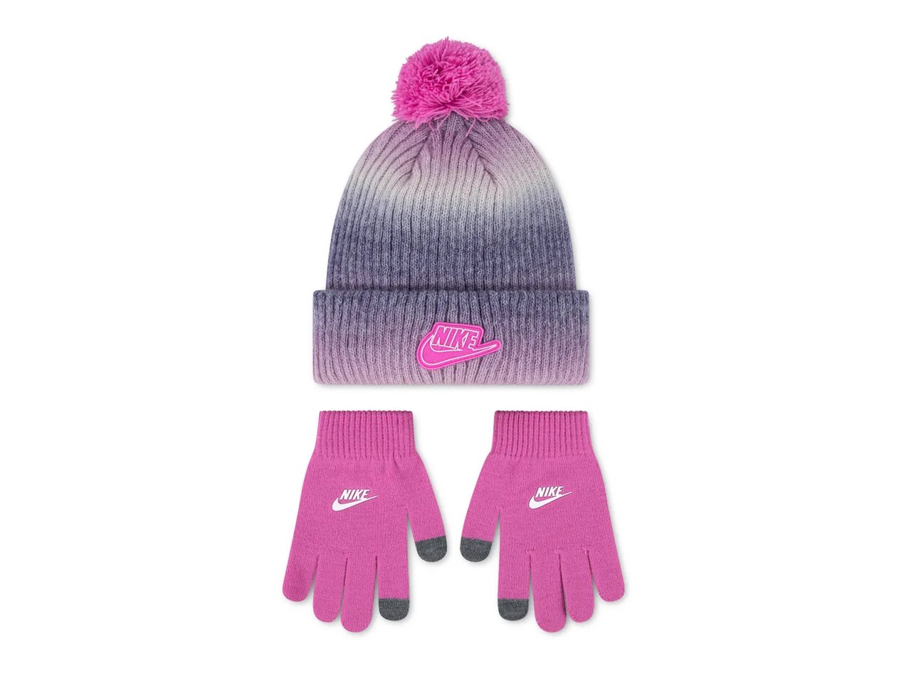 Chenille Kids' Beanie & Gloves Set