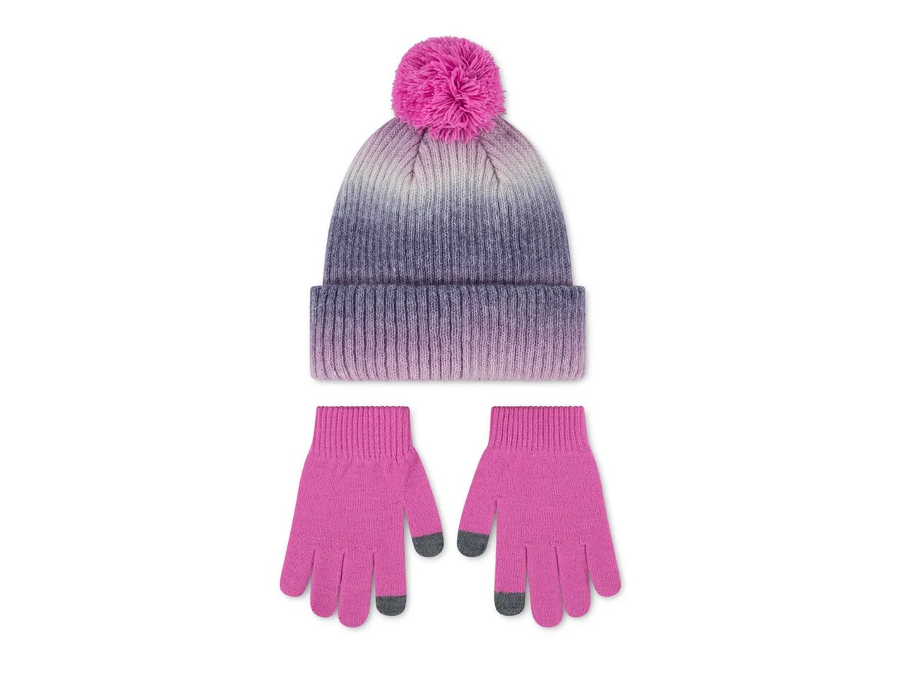 Chenille Kids' Beanie & Gloves Set
