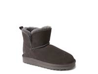 Fireside by Dearfoams Bunbury Bootie Slipper - Kids' Grey view