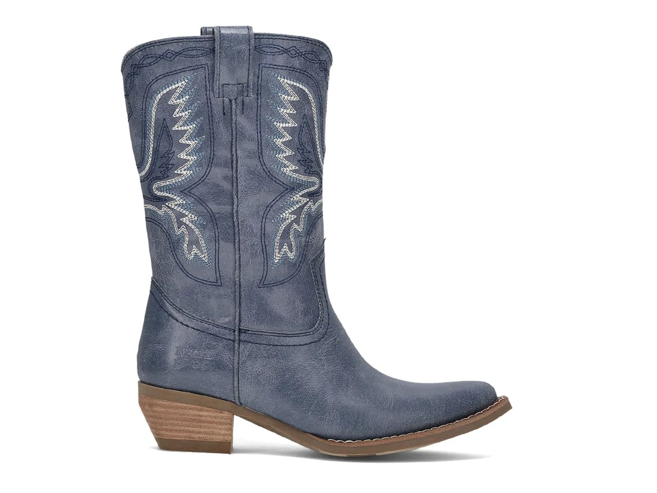 Irlene Short Deco Stitch Western Boot