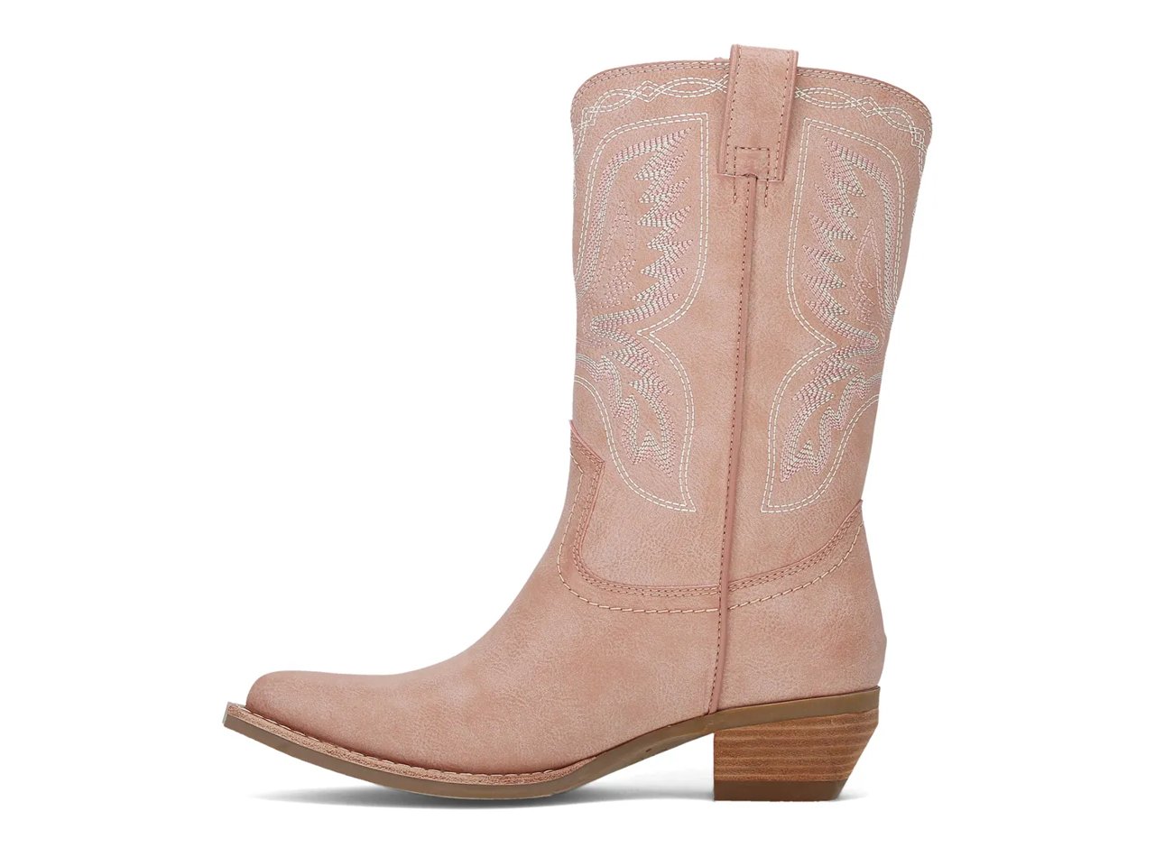 Irlene Short Deco Stitch Western Boot