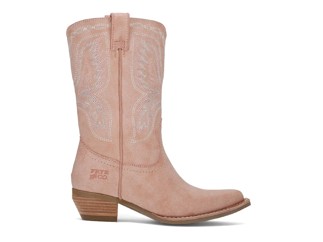Irlene Short Deco Stitch Western Boot