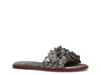 Bucky Flower Sandal Silver Metallic view