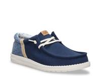 Wally Funk Summer Stitch Slip-On - Men's Navy view
