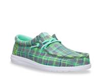 Wally Summer Slip-On - Men's Multicolor Gingham Print view