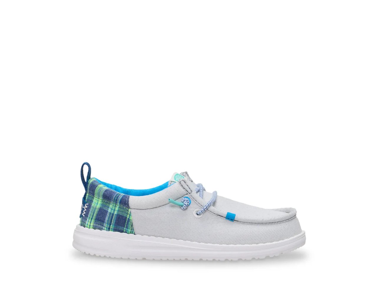 Wally Funk Prep Plaid Slip-On - Kids'