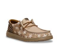 Wally Funk Patriot Slip-On - Men's Light Brown view
