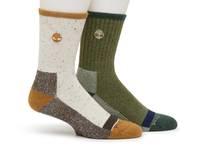 Cushioned Men's High Quarter Socks - 2 Pack Multicolor view