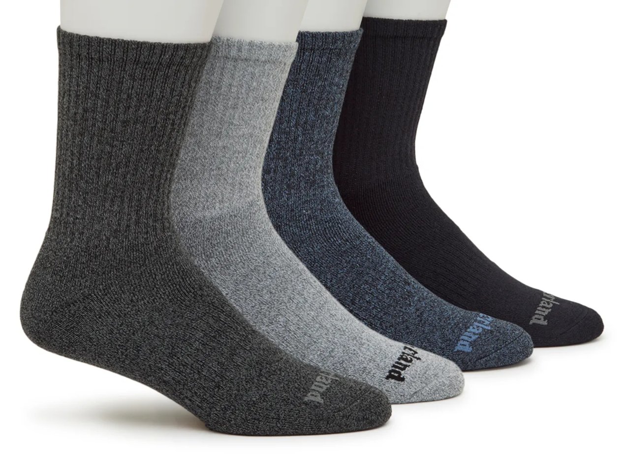 Marled Men's Crew Socks - 4 Pack