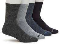 Marled Men's Crew Socks - 4 Pack Grey Multi view