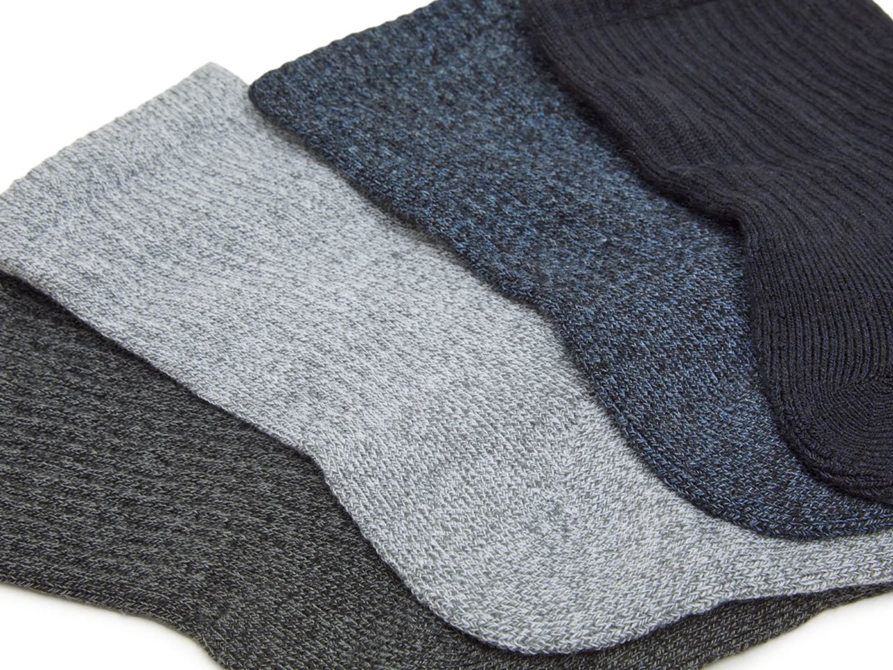 Marled Men's Crew Socks - 4 Pack