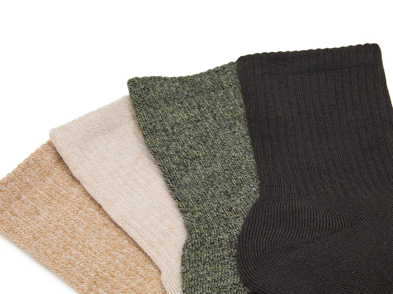 Marled Men's Crew Socks - 4 Pack