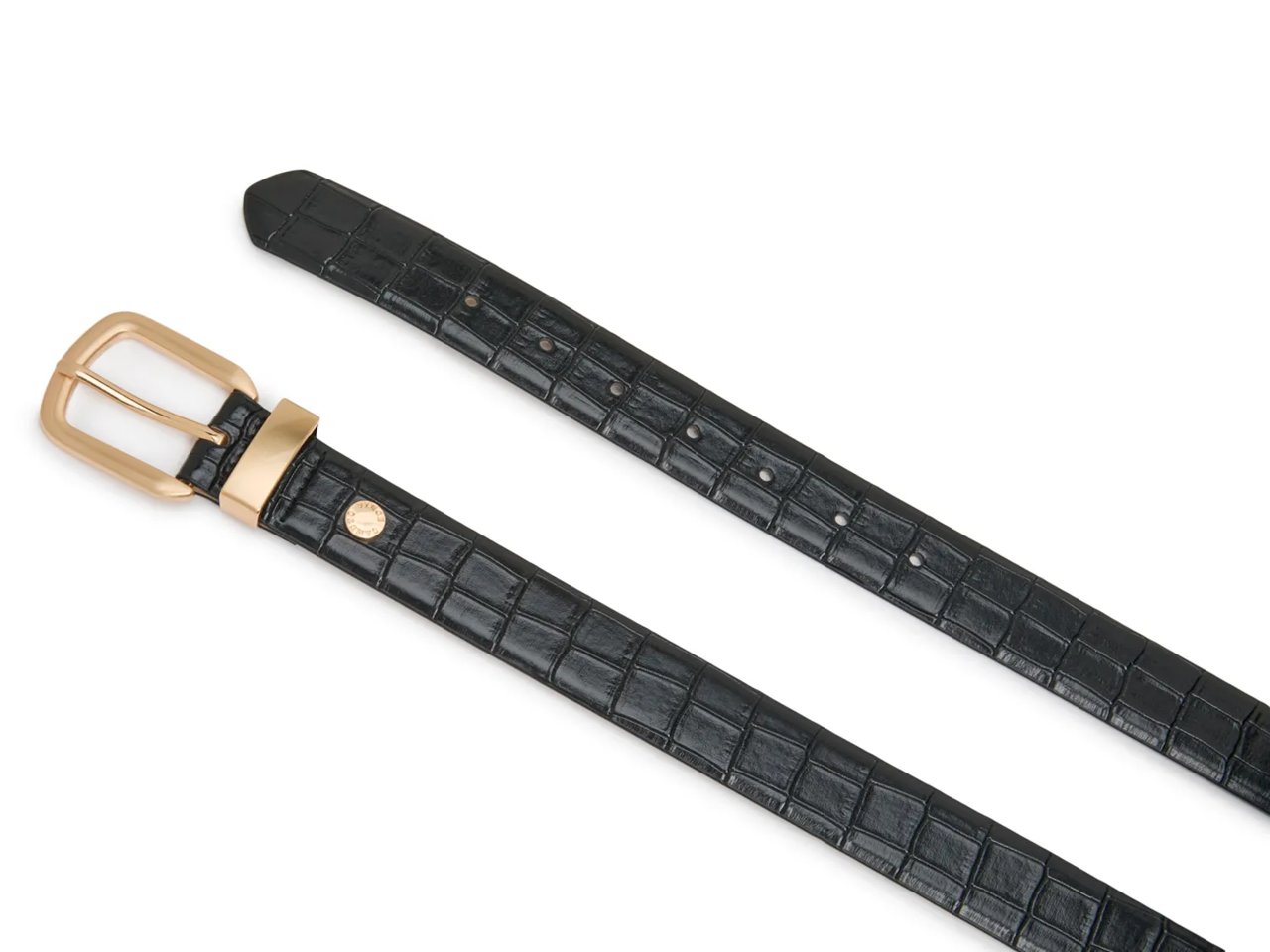 Croco Textured Women's Belt