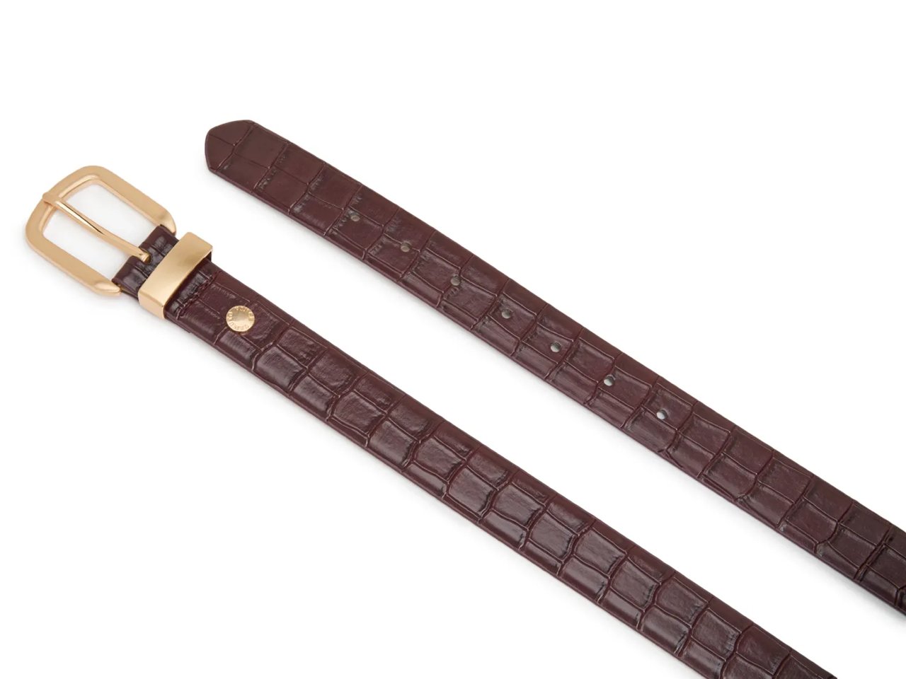 Croco Textured Women's Belt