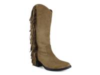 Darcy Cowboy Boot Dark Taupe view