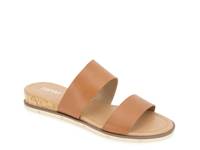 Dansel Sandal Whiskey Tan view