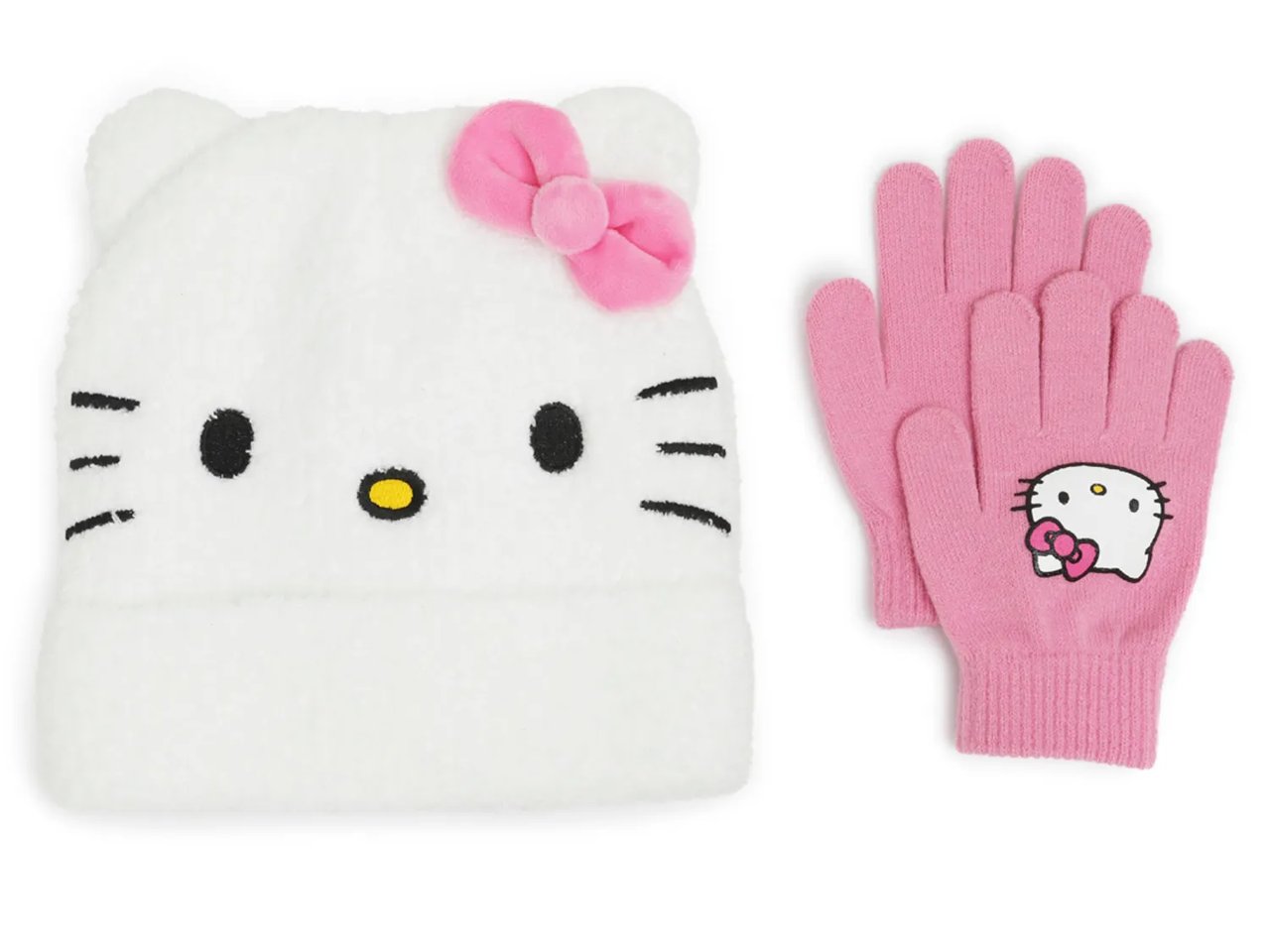 Hello Kitty Kids' Beanie & Glove Set