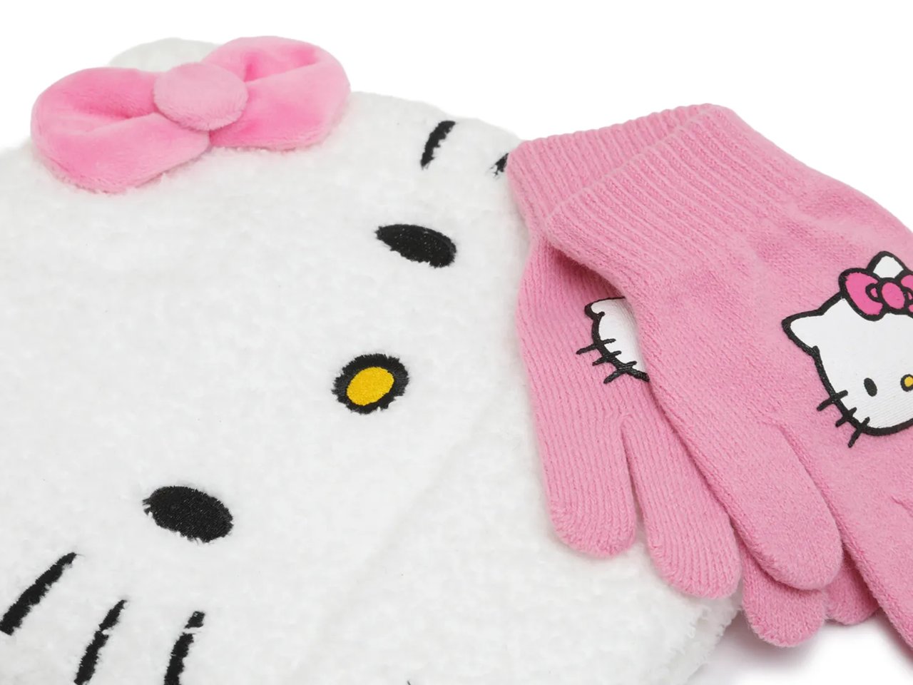 Hello Kitty Kids' Beanie & Glove Set