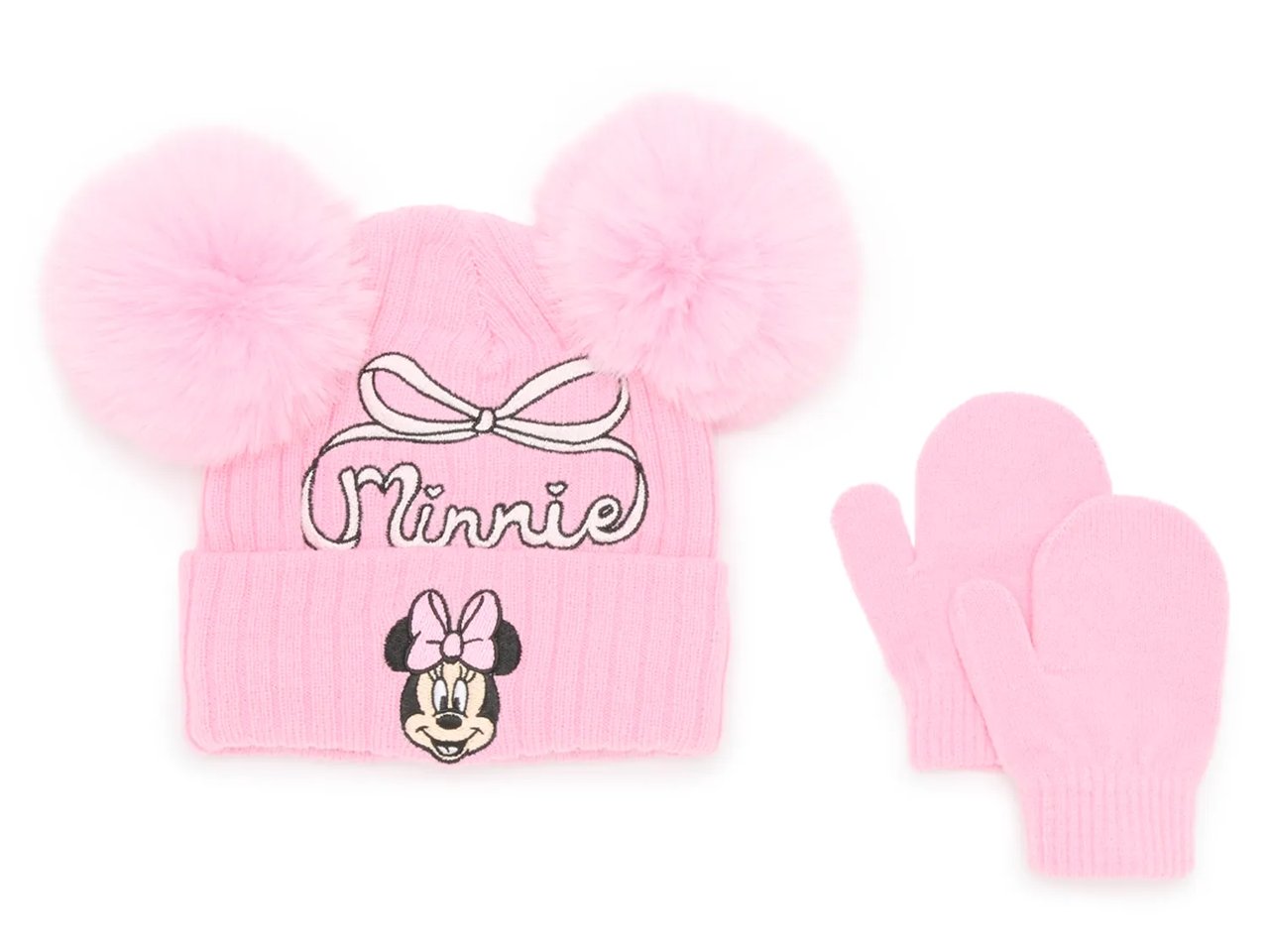 Minnie Mouse Beanie & Glove Set
