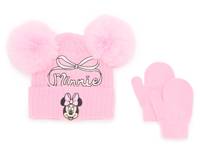 Minnie Mouse Beanie & Glove Set Light Pink view