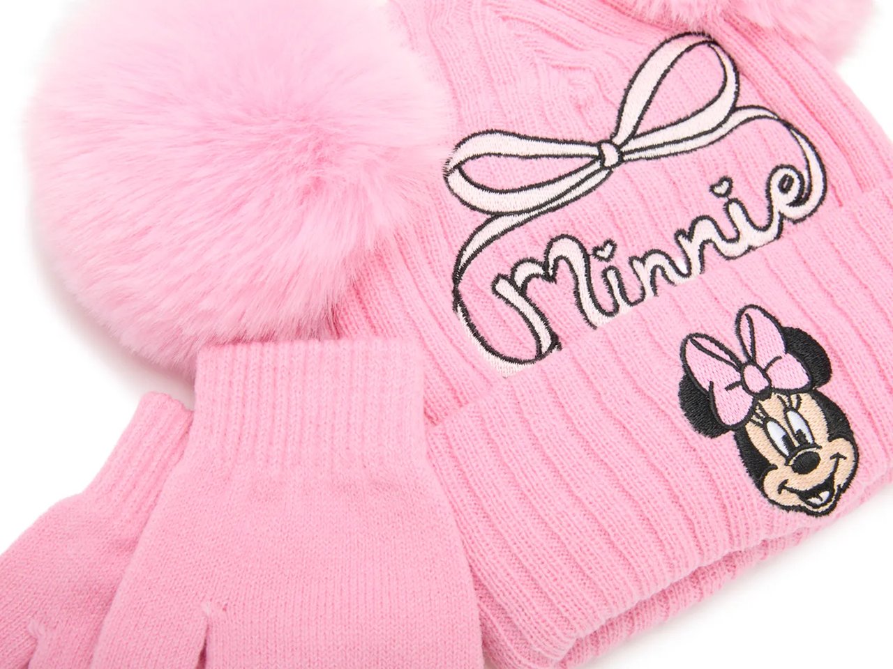 Minnie Mouse Beanie & Glove Set