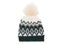Printed Pom Beanie Black/White view