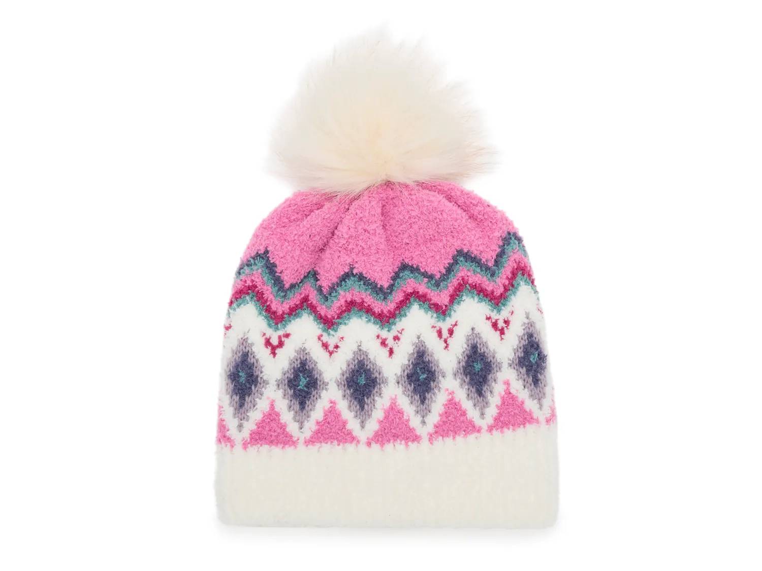 Printed Pom Beanie