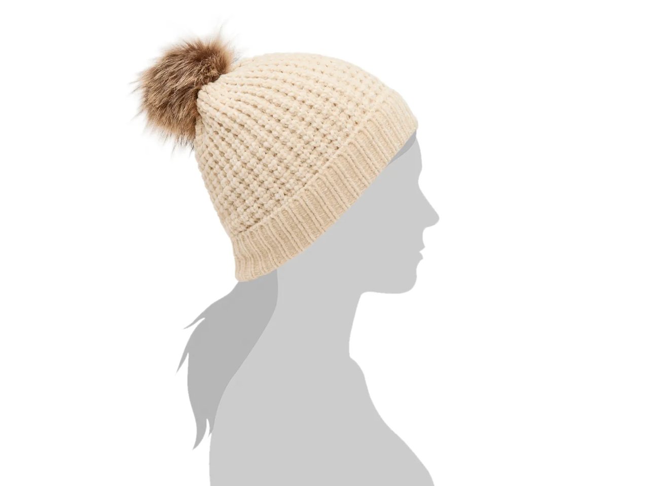 Chenille Pom Beanie