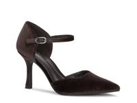 Soray Pump Brown Velvet view