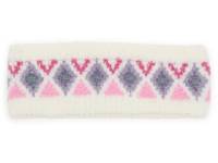 Printed Headband White/Pink view