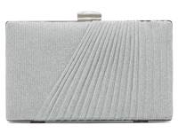 Suzie Clutch Silver Metallic view