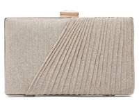 Suzie Clutch Gold Metallic view