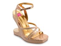 Mamamia Wedge Sandal Gold Metallic view