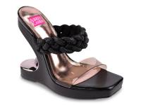Melrose Wedge Sandal Black view