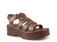 Anneliese Wedge Sandal Tan view