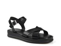 Mildred Wedge Sandal Black view