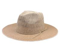 Straw Panama Hat Blush Pink view