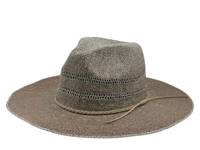 Straw Panama Hat Taupe view