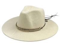 Packable Panama Hat Ivory view