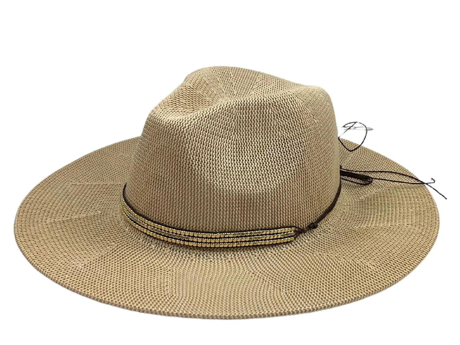 Marcus Adler Packable Panama Hat | Women's | Tan | Size One Size | Hats | Panama