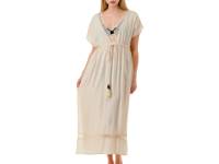 Boho Women's Swimsuit Cover-Up Ivory view