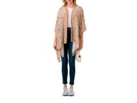 Printed Women's Kimono Light Pink view